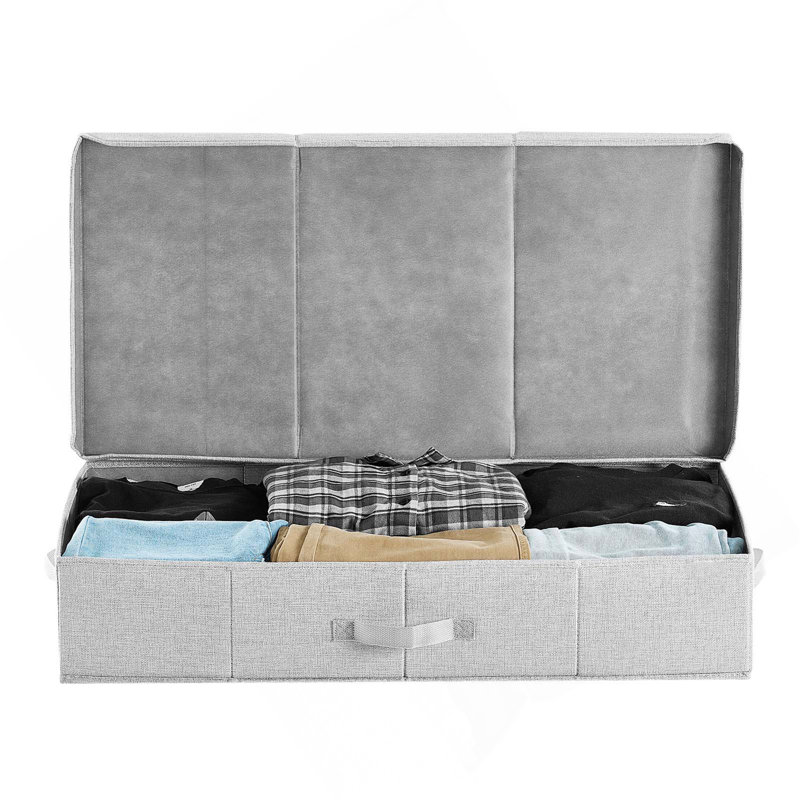 Boîte de rangement sous le lit 48L