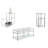 Beckett Glass Top Coffee Table