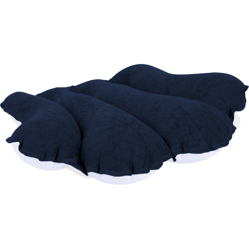 Coussin de bain Terry, Bleu marine
