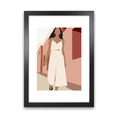 Mica Girl In Street N7 by Pixy Paper - Print