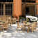 Outdoor Round Teak Dining Table