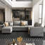 U shaped Corner Modular Sectional Reversible Sofa Couch with Storage Seat-1364305909