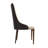 Cedarburg Chee High-Back Dining Chair with Two-Tone Design and Ash Wood Legs No Assembly-1581327948