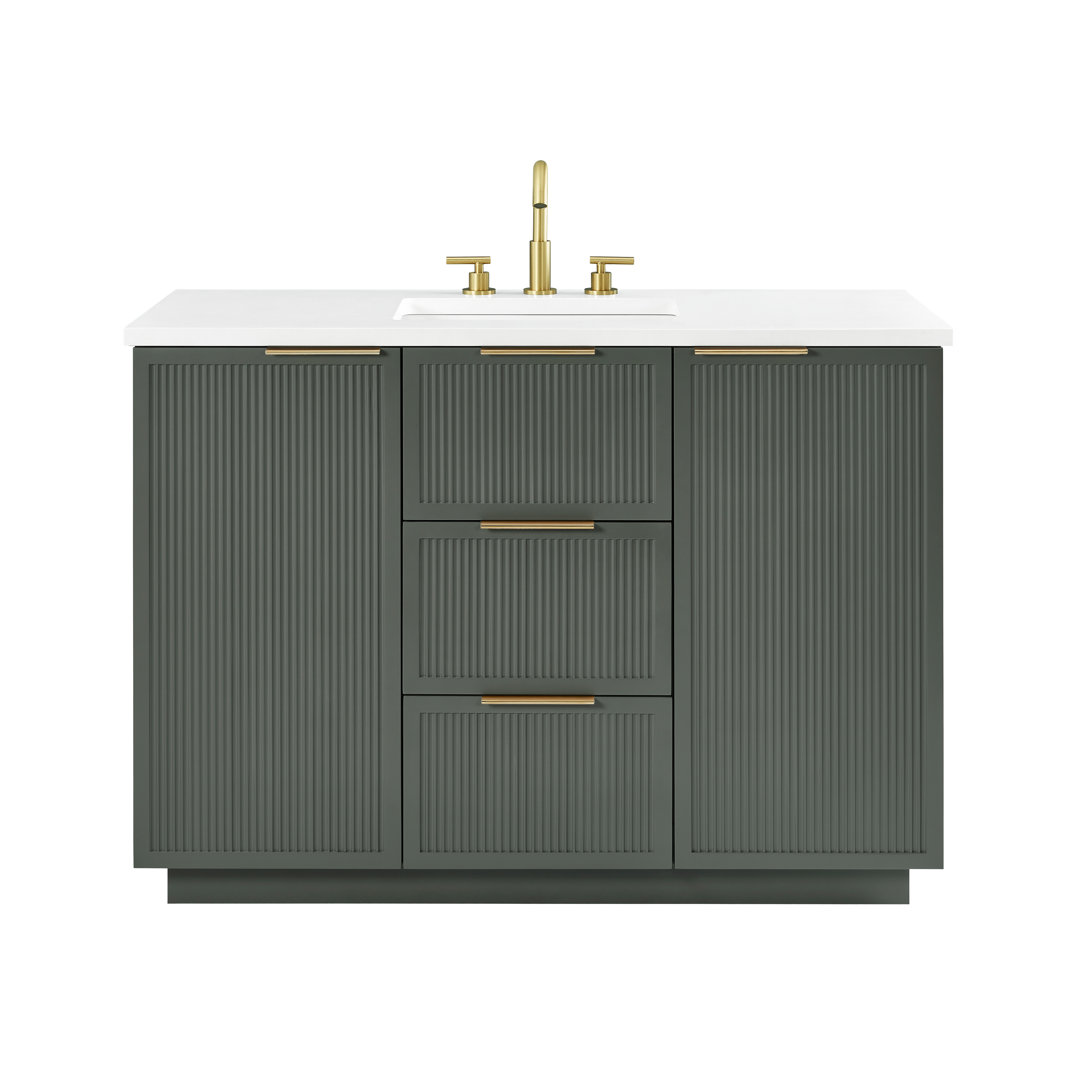 Fairuza 48" Single Vanity Latitude Run® Base 