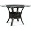 Drury Lane Round Glass Dining Table