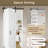 Closet Bi-fold Barn Door 6-Panelled Hollow Core Bi-Fold Barn Door 24" x 84" with Hardware Kit Included, Pre-Assembled Door Panels (Perfect for Closet Room,Pantry Room,Laundry Room,Bathroom and Other Small Rooms)-113356979