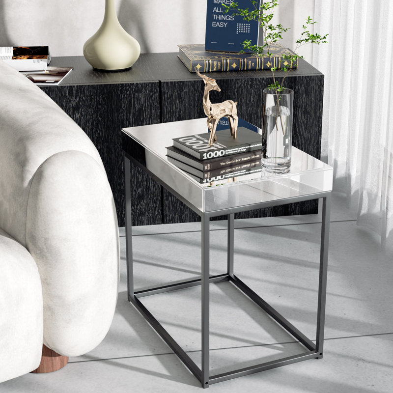 Table de bout en miroir HD