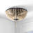 Ohlone Farmhouse Wood Beaded/Metal LED Flush Mount-70777068-123703378
