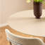 Round Metal Base Dining Table