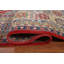 Tapis rouge à motif oriental Kazak
