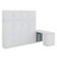 Grand lit escamotable avec bureau et tablettes-1166864104