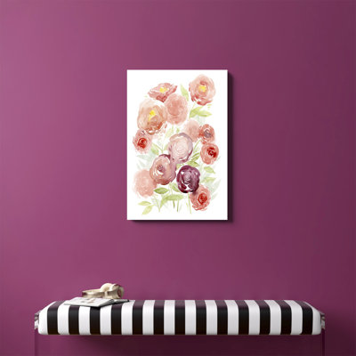 «Rosen Garden I» par Grace Popp - peinture sur toile tendue