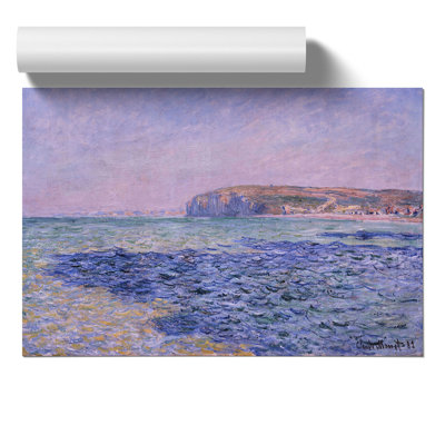 The Cliffs At Pourville by Claude Monet - No Frame Painting