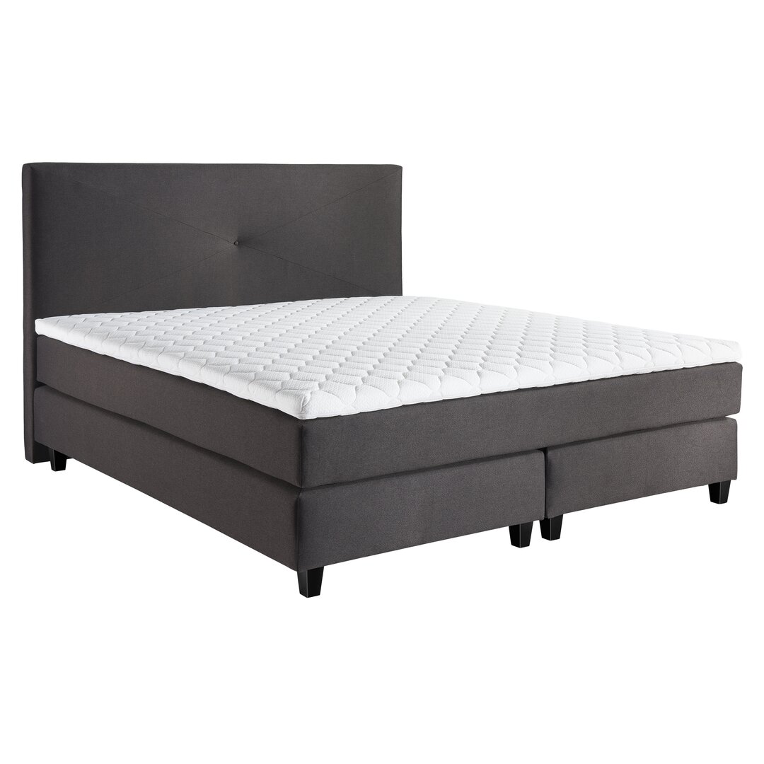 Boxspringbett Hosley mit Topper