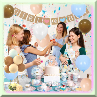 EcoPearl Mini Balloons 100 pcs White 5 Inch
