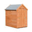 Garden Value 4 ft. W x 6 ft. D Overlap Garden Shed-32647624