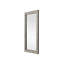 Macy Rectangle Mother Of Pearl + Horn + Brass Wall Mirror