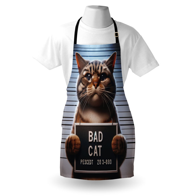 No Pattern Bib Apron
