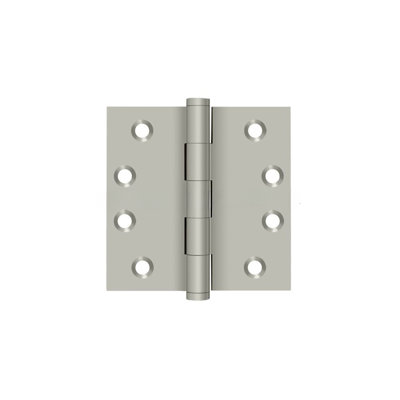 Deltana DSB45 4" x 4" Square Hinges in Antique Brass Pair