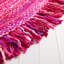 Tapis en coton tressé à la main de couleur unie-755682264