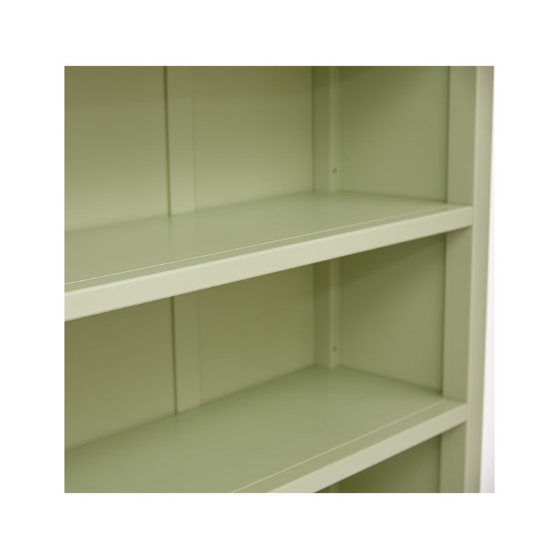 Bookcase, Teal, (3 Shelves) 38" H x 35" W x 12" D