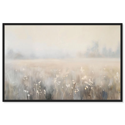«Sunset Wheatlands», toile rustique par Art Remedy