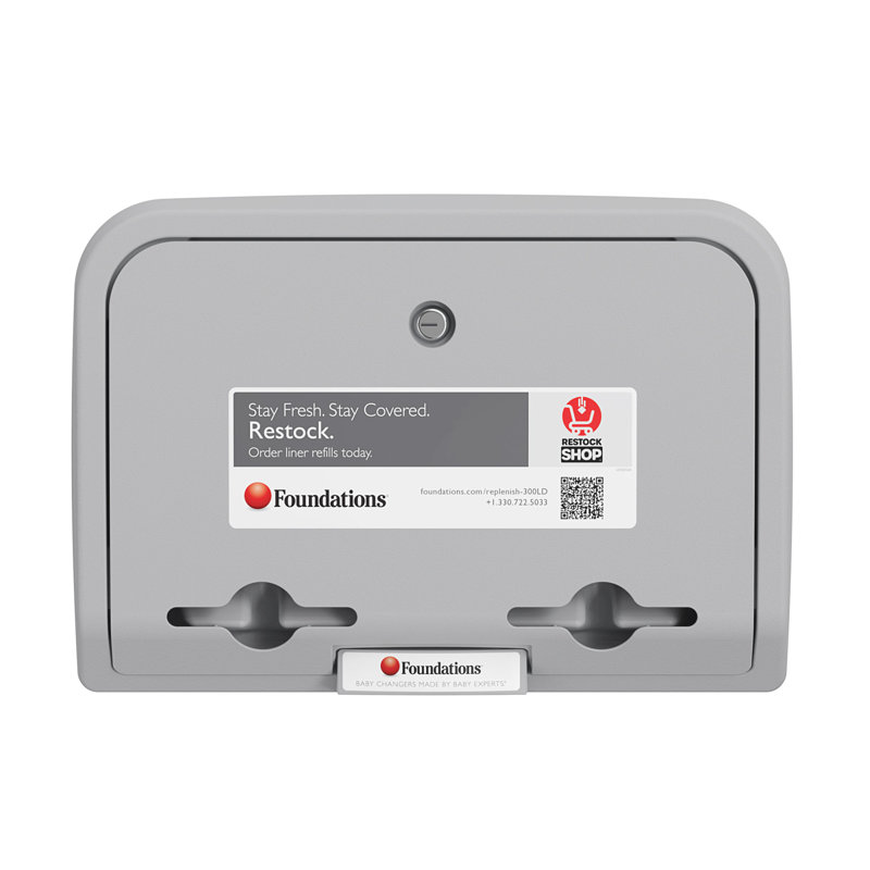 Elements Liner Dispenser For Changing Table, Grey
