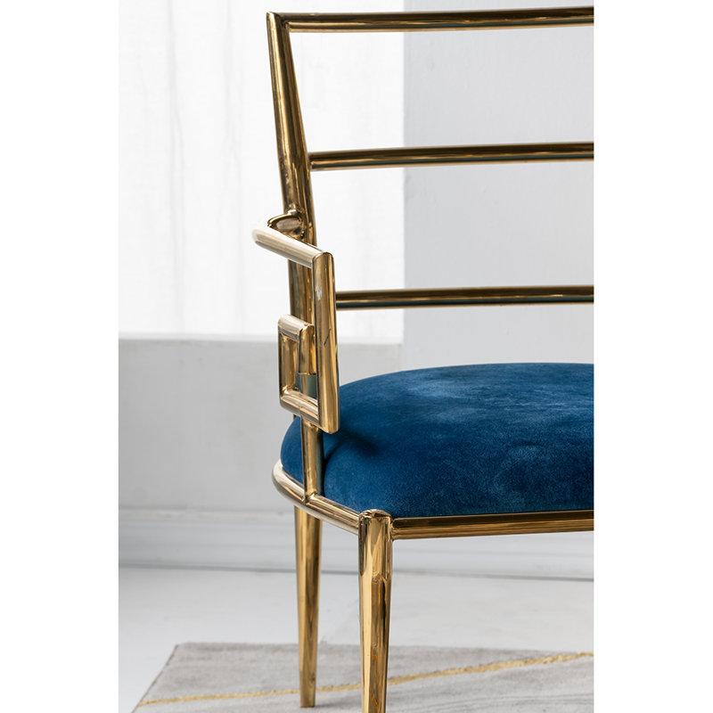 Almond Upholstered Armchair