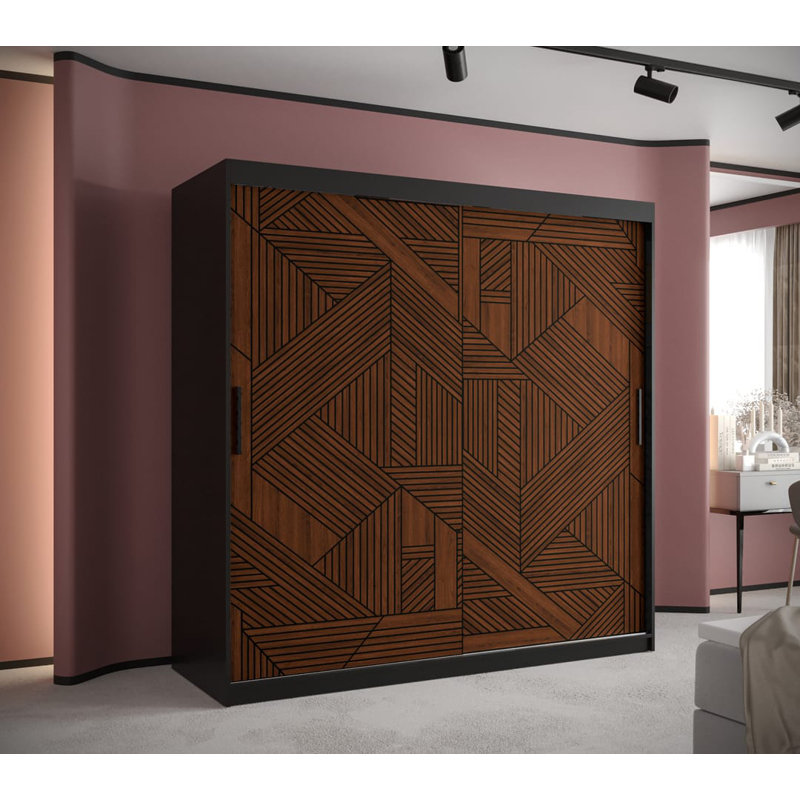 Phippen 2 Door Manufactured Wood Wardrobe