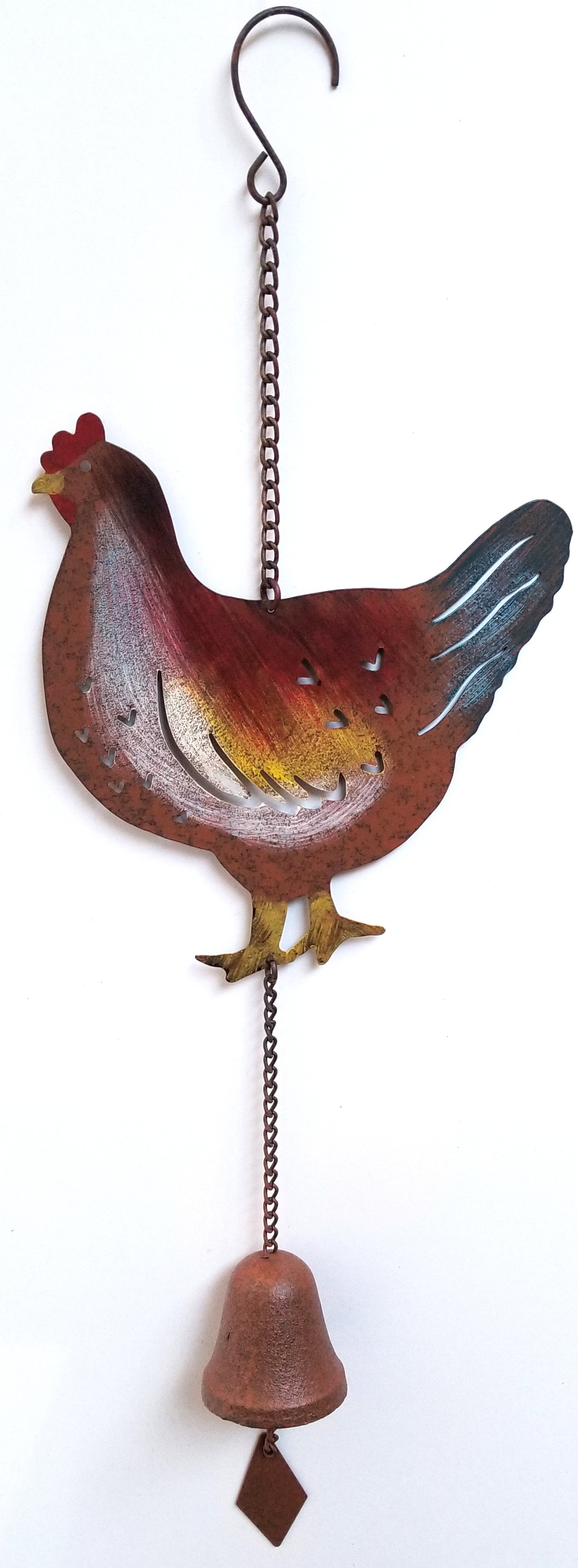 August Grove Giffin Chicken Hanging Bell | Wayfair.ie
