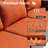 Paleosofos Wicker 6 - Person Patio Conversation Sets with Cushions-807482159