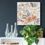 Toile tendue avec châssis «Peach & Rust Blooms II» - Prêt à accrocher-298342205