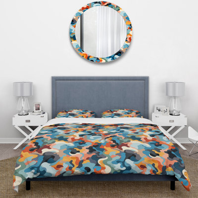 Ensemble de housse de couette camouflage Retro Revival IV - Microfibre de polyester