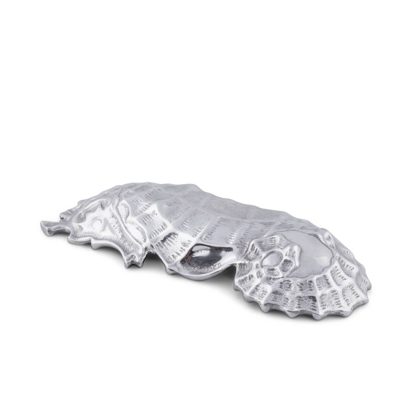 Coastal Metal Decorative Tray