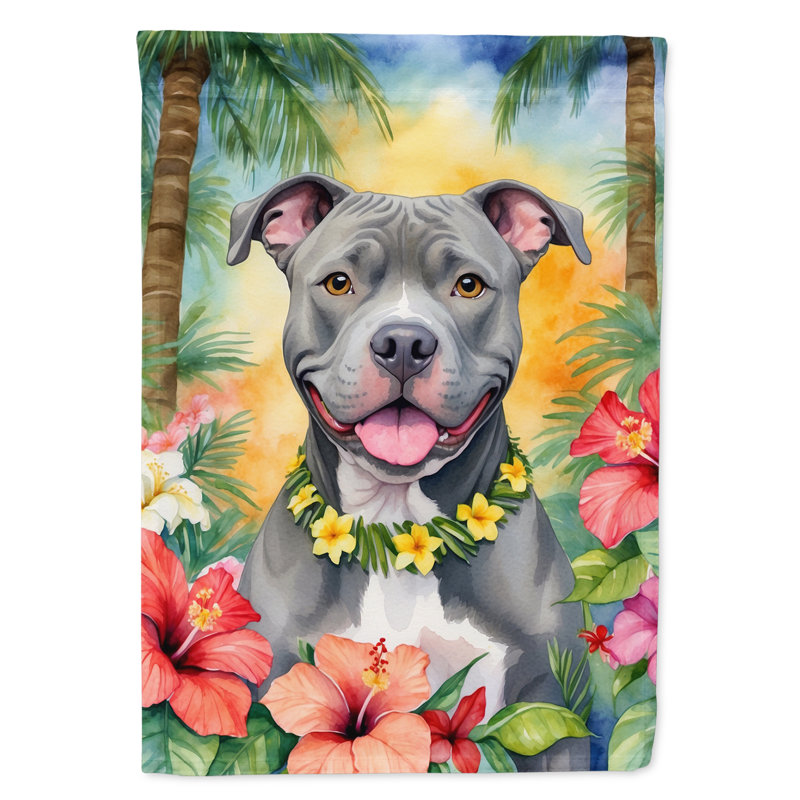 Drapeau pour animal à double face H 40 po x l 28 po