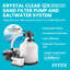Intex 26679EG 2,150 GPH Krystal Clear Saltwater System And Sand Filter Pump-95075697-95075698