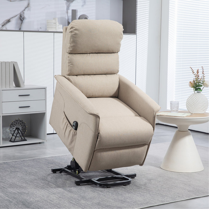 Fauteuil inclinable électrique lève-personne standard de 26 po Forester, Lin beige