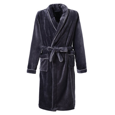 Annalee Fleece Girl / Woman+ Mid-Calf Bathrobe with Pockets