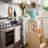dadada Montessori Toddler Tower - Adjustable Kitchen Step Stool w/ Safety Rail - Baby Safe (Natural)-78369679