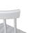 Maddison White Spindle Back Dining Side Chair