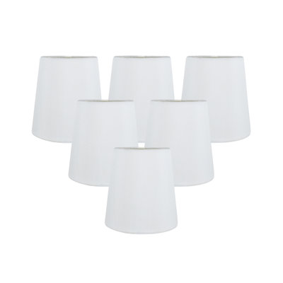 5'' H Faux Silk Drum Lamp Shade