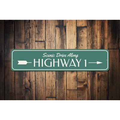 Highway Aluminum Sign