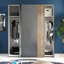 Cassadee 2 Door Glass Wardrobe