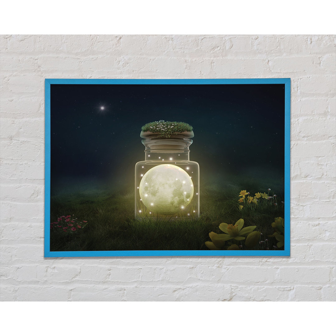 Moon in a Jar - Einzelne Bilderrahmen Kunstdrucke