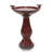 Outdoor Antique Ceramic Birdbath,  25"-1177250437