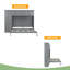 Grand lit escamotable mural avec armoires-901095788