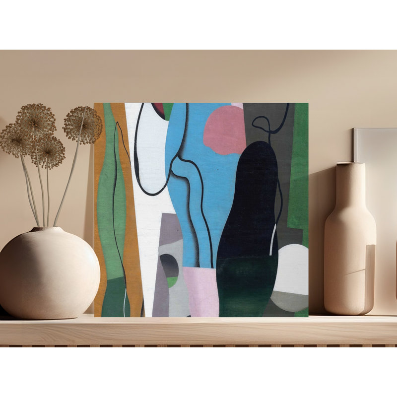 Medlin Wrapped Canvas Print Set, 32x32