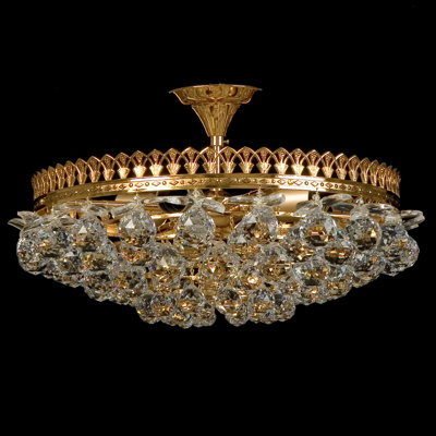 Dematteo Acrylic Semi Flush Mount