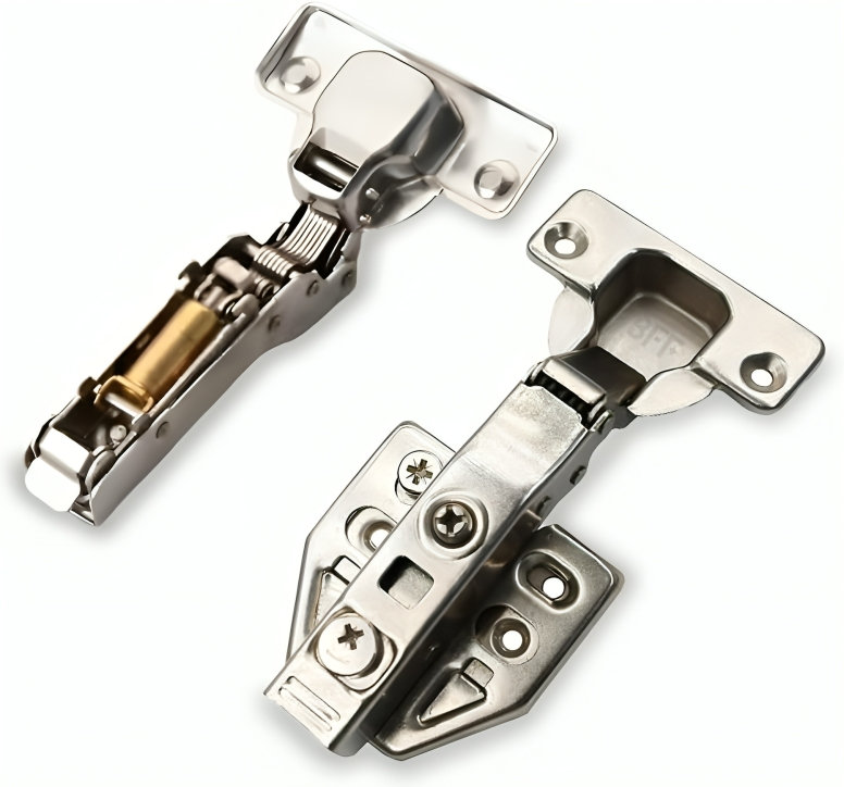 Domira 2 Pack 4" Soft-close Cabinet Hinges – Concealed Cupboard Door Hinges For Kitchen, Wardrobe & Cabinets