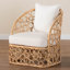 Fauteuil demi-tonneau Krystell